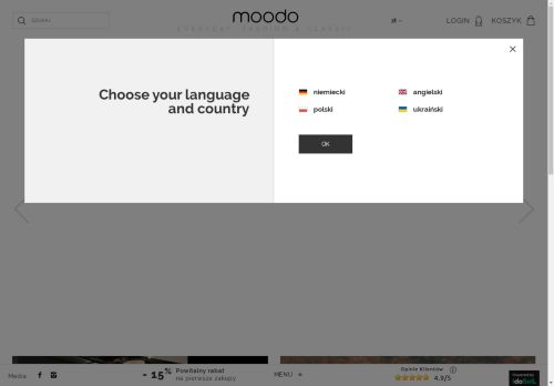 MOODO SPÓŁKA Z OGRANICZONĄ ODPOWIEDZIALNOŚCIĄ